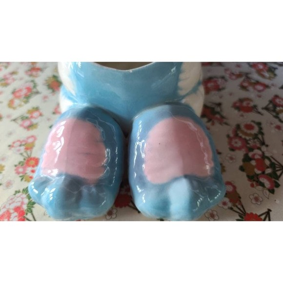 Vintage Sleeping Dog Planter - Picture 6 of 10